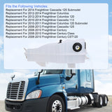 JDMSPEED 603-5203 Coolant Reservoir Tank For Freightliner Cascadia Heavy Duty Pressurized