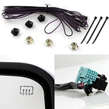 JDMSPEED Black Power Heated LED Signals Towing Mirrors For 03-06 Chevy Silverado Sierra