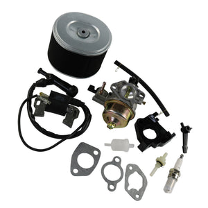 JDMSPEED Carburetor W/ Ignition Coil Spark Plug And Air Filter Kit For GX390 13HP HONDA