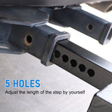 JDMSPEED Hitch Climber Step Towing Bumper Guard Anti-Rust For 2" Cars Trucks Pickups