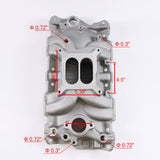 JDMSPEED Single Plane Intake Manifold For 1957-1995 Small Block Chevy SBC 350 400