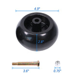 JDMSPEED 4 Pack Mower Deck Wheels Bolts For RZT50 RZT54 LT1050 SLT1554 HD 753-04856A