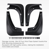 JDMSPEED 4PCS NEW Splash Guards Mud Flaps Front Rear For Tesla Model 3 2016-2022