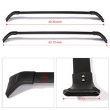 JDMSPEED Top Roof Rack Cross Bar Luggage Carrier Rails Kit Fits Mazda CX-5 2017 2018