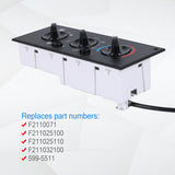JDMSPEED Heavy Duty Climate Control Module Fits Kenworth W900 T800 T600A 2002-2006
