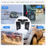 JDMSPEED 4PCS NEW Mud Flaps Splash Guards Fender for 2020 2021 2022 Tesla Model Y