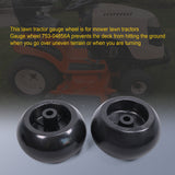 JDMSPEED 4 Pack Mower Deck Wheels Bolts For RZT50 RZT54 LT1050 SLT1554 HD 753-04856A
