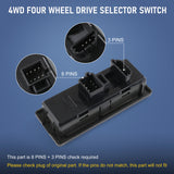 JDMSPEED Auto 4x4 4WD Transfer Control Shift Switch For GMC Chevrolet Cadillac 1998-2000