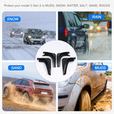 JDMSPEED 4PCS NEW Splash Guards Mud Flaps Front Rear For Tesla Model 3 2016-2022