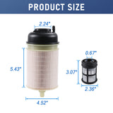JDMSPEED Fuel Filter PF9908 A4700903151 For Detroit Diesel DD13 DD16 DD15 Freightliner