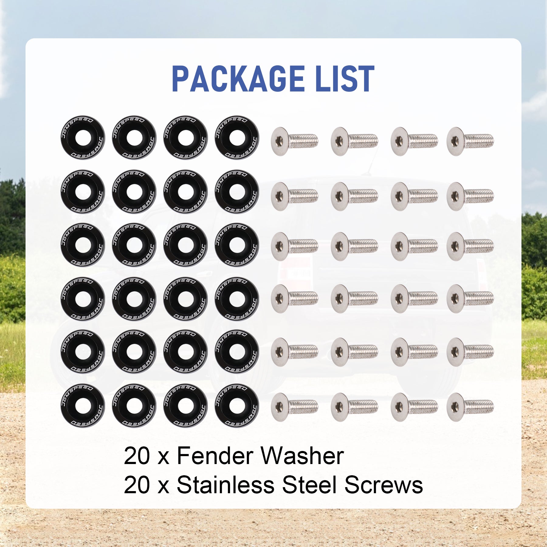 20 PCS Password JDM Engine Bay Dress Up Kit Fender Washers & M6 Bolts Purple | UK