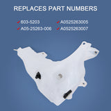 JDMSPEED 603-5203 Coolant Reservoir Tank For Freightliner Cascadia Heavy Duty Pressurized