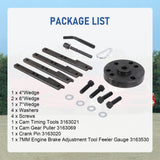 JDMSPEED 3163530 Cummins ISX QSX Timing Injector Cam Gear Puller Tool Kit 3163021 3163069