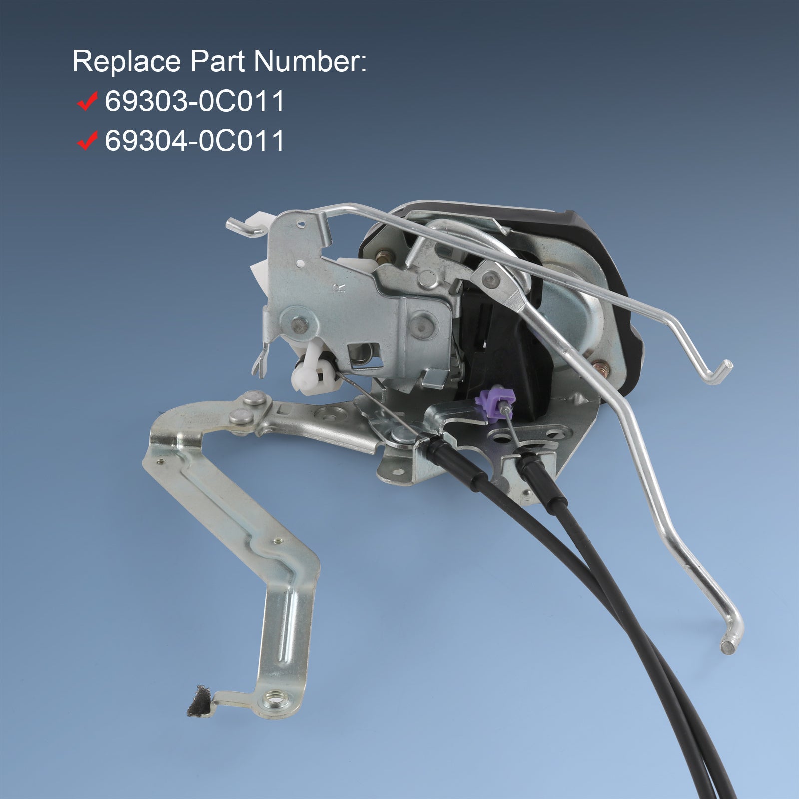 DICMIC Front Right Passenger Door Lock Latch Actuator Compatible wit DICMIC Front Right Passenger Door Lock Latch Actuator Compatible wit