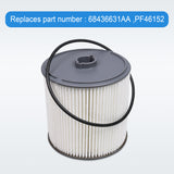 JDMSPEED For 2019-21 Dodge Ram 6.7 Cummins Turbo Diesel Fuel Filter Water Separator