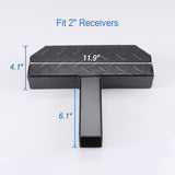 JDMSPEED Hitch Climber Step Towing Bumper Guard Anti-Rust For 2" Cars Trucks Pickups