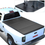 JDMSSPEED 6.5FT Hard Tri-Fold Lock Truck Bed Fits Silverado Sierra Tonneau Cover 2014-2018