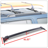 JDMSPEED Top Roof Rack Luggage Cross Bar For 2009-2015 Honda Pilot W/ Factory Side Rails