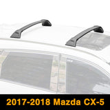 JDMSPEED Top Roof Rack Cross Bar Luggage Carrier Rails Kit Fits Mazda CX-5 2017 2018