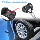 JDMSPEED 4pcs 40700-3JA0B For Nissan Altima Murano Pathfinder Tire Pressure Sensor TPMS