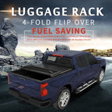 JDMSPEED 6ft 4-Fold Soft Truck Bed Tonneau Cover For 2016-2020 Toyota Tacoma