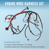 JDMSPEED Engine Wiring Harness For 02-03 Ford Super Duty 7.3L Diesel w/ Auto