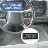 JDMSPEED Auto 4x4 4WD Transfer Control Shift Switch For GMC Chevrolet Cadillac 1998-2000