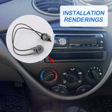 JDMSPEED A/C Heater Mode Selector Switch With Cables For Ford 2000-2007 Focus YH1624