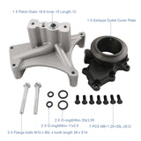 JDMSPEED Turbo Pedestal w/ Bolts,Exhaust Housing For 99.5-03 Ford Powerstroke Diesel 7.3L