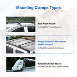 JDMSPEED Set of 2 Roof Rack Cross Bars Luggage Carrier Fits 2002-2006 Honda CRV CR-V New