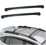 JDMSPEED Set(2) Cross Bar Roof Rack Carrier Fit 14-19 Subaru Forester Crosstrek Impreza