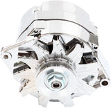 JDMSPEED Alternator New RA00114 For Chevy BBC SBC Jeep 1 Wire High Output 110Amp Chrome