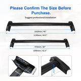 JDMSPEED Set of 2 Roof Rack Cross Bars Luggage Carrier Fits 2002-2006 Honda CRV CR-V New