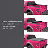 JDMSPEED 6ft Soft Roll Up Tonneau Cover Fits 2016-2020 Toyota Tacoma Truck Bed