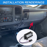 JDMSPEED Blower Motor Resistor Heater Control Module For GMC Sierra Silverado 4P1516
