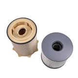 JDMSPEED Diesel Fuel Filter Set 68436631AA & 68157291AA For 19-21 Ram 2500 3500 4500 5500