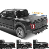 JDMSPEED Hard Tri-Fold Tonneau Cover For 2007-2021 Toyota Tundra 5.5ft Short Bed