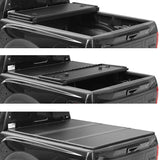 JDMSPEED Hard Tri-Fold Tonneau Cover For 2007-2021 Toyota Tundra 5.5ft Short Bed