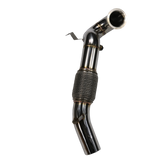 JDMSPEED TURBO CATLESS DOWNPIPE FOR VW Golf R MK7 AUDI S3 A3/TT Quattro 2.0T 2015+