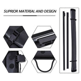 JDMSPEED 6ft Soft Roll-Up Tonneau Cover For 89-04 Toyota Tacoma w/ Side Mounting Rails