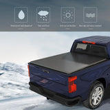 JDMSPEED 6ft 4-Fold Soft Truck Bed Tonneau Cover For 2016-2020 Toyota Tacoma