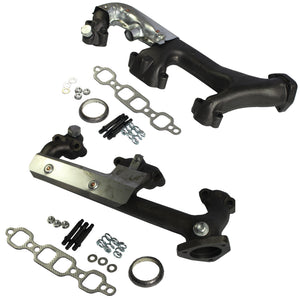 JDMSPEED Left Right Exhaust Manifold With Heat Shield For Chevrolet GMC Pickup Truck SUV