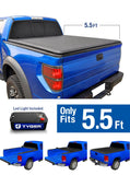 JDMSPEED 5.5' Short Bed Roll Up Soft Tonneau Cover Fits Ford F-150 2004-2018