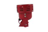 JDMSPEED NEW RED 12V CIVIL AIR RAID ALARM HORN TORNADO ALARM MOTOR DRIVEN FIRE