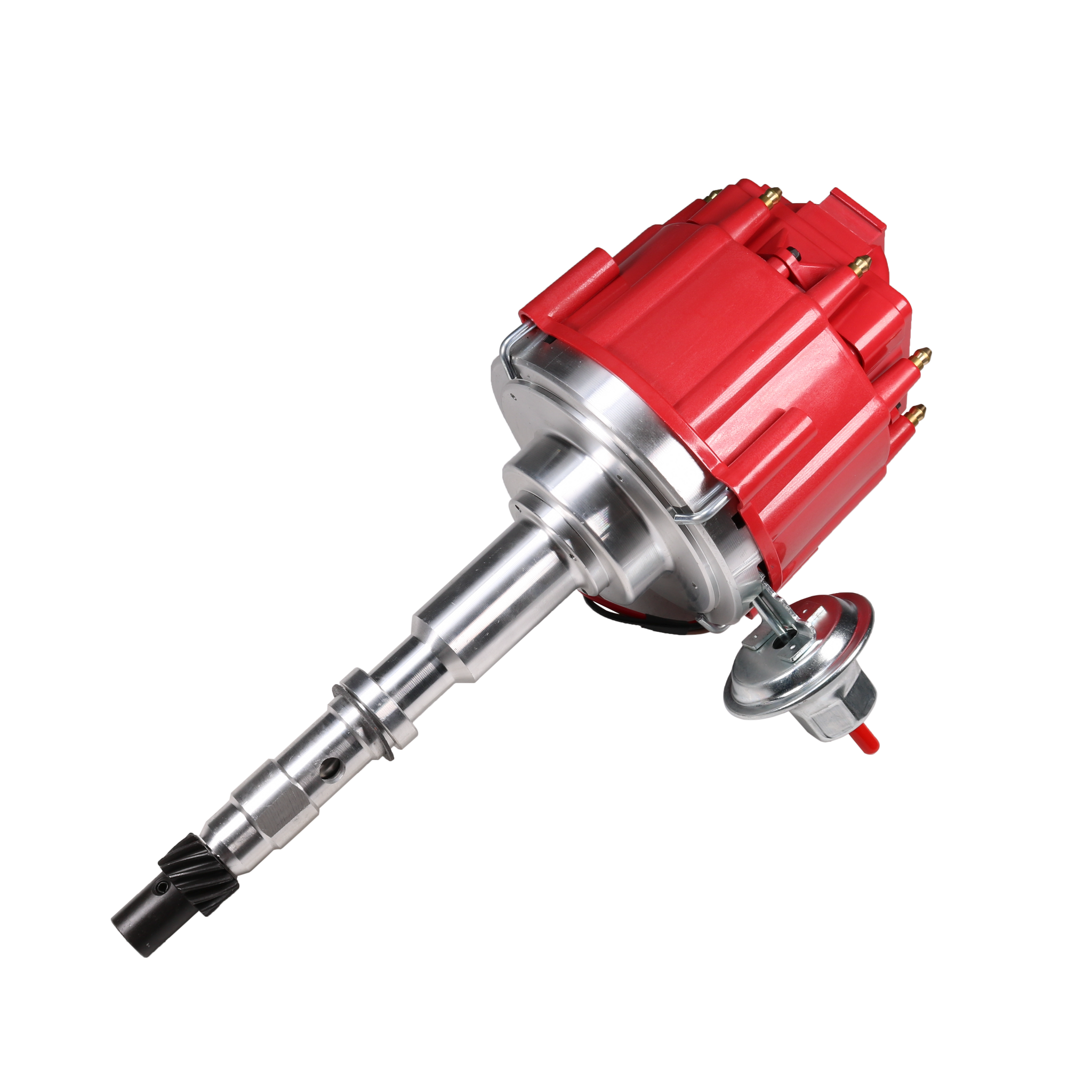 HEI Distributor With Red 65k Volt Coil For AMC 304 360 401 V8 Engines In Jeep CJ5 & CJ7