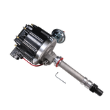 JDMSPEED For SBC Chevy Corvette Tach Drive 327 350 HEI Distributor 6515 Black 65K Coil