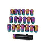 JDMSPEED NEO Chrome Heptagon STEEL JDM LUG NUTS Tuner 12x1.5 For HONDA EG EK DC2