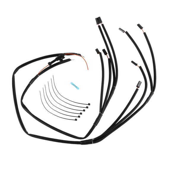 JDMSPEED For CHEVROLET GMC 6.5L Turbo Diesel Black 1200°F Insulated Glow Plug Harness