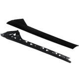 JDMSPEED Pair Right Side Windshield A-Pillar Molding Trim For 2011-2019 Ford Explorer