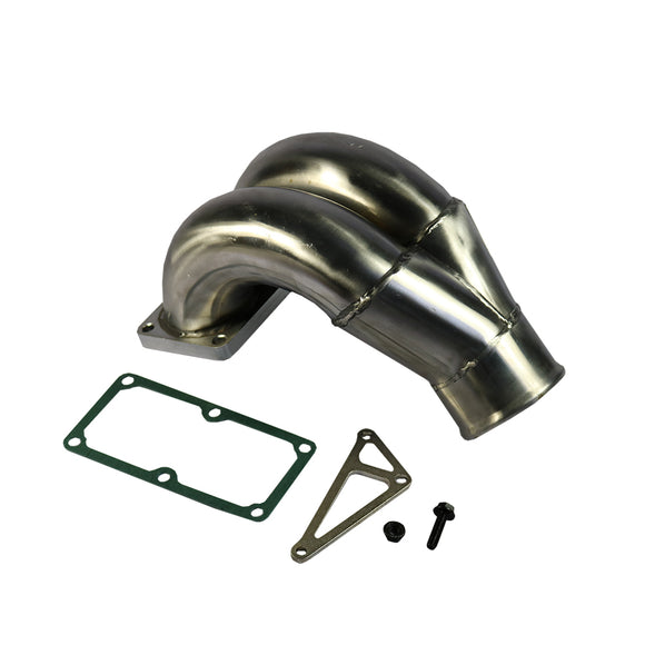 JDMSPEED 3.5'' Raw Performance SS Intake Manifold Fits Dodge 6.7L Cummins Diesel 07-18